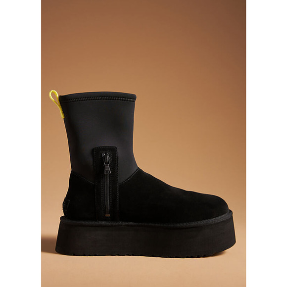 New UGG Classic Dipper Black Stretch Boots - 39EU (8.5-9.0 US) - Picture 2 of 7